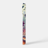 Spooky Halloween met vleermuizen, drankjes, pompoe iPhone 15 Case (Linkerkant)