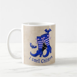 Spooky Halloween Mok: Ik ruik kinderen Koffiemok