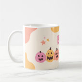 Spooky Halloween Mok – Pompoen, Ghost & Witch Coff (Links)