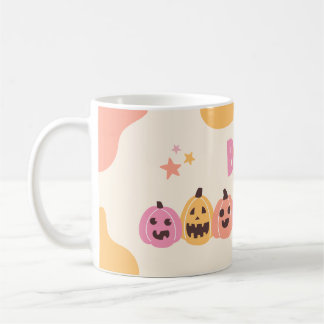 Spooky Halloween Mok – Pompoen, Ghost & Witch Coff