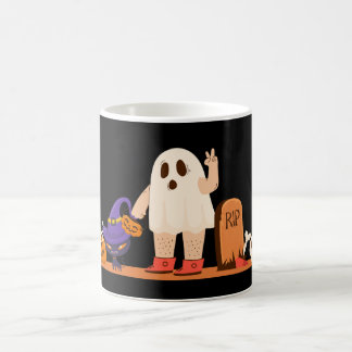 Spooky Halloween Mok – Pompoen, Ghost & Witch Coff
