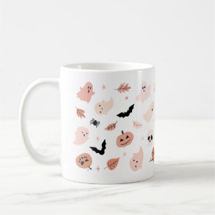 Spooky Halloween Mok – Pompoen, Ghost & Witch Coff