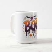 Spooky Halloween Mok - Schattige en leuk ontwerp (Voorkant links)