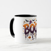 Spooky Halloween Mok - Schattige en leuk ontwerp (Voorkant links)