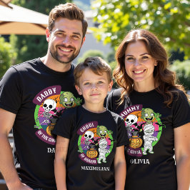 Spooky Halloween Monster Mama van het Verjaardag K T-shirt