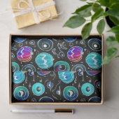 Spooky Halloween Monster Oogbollen Patroon Tissuepapier (Geschenk)