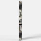 Spooky Halloween Moon en Bats Waterverf Case-Mate iPhone Case (Achterkant / Rechts)