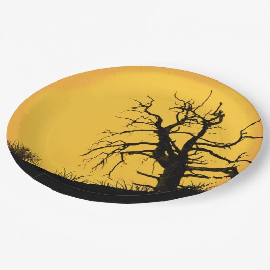 Spooky Halloween Moon Paper Bord (Gekanteld)