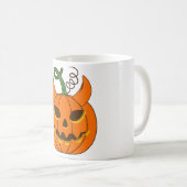 Spooky Halloween Mug – Cute Ghost Coffee Cup | Tri Koffiemok (Voorkant rechts)
