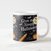 Spooky Halloween Mug Grote Koffiekop (Rechts)