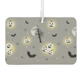 Spooky Halloween naadloos patroon Luchtverfrisser (Achterkant)