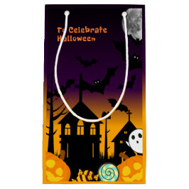 Spooky Halloween Night Gift Bag Klein Cadeauzakje