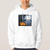 Spooky Halloween Night Scene Hoodie (Voorkant)