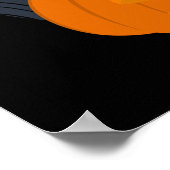 Spooky Halloween Night Scene Poster (Hoek)