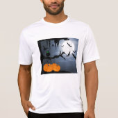 Spooky Halloween Night Scene T-shirt (Voorkant)