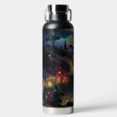 SPOOKY HALLOWEEN NIGHT SCENE WATERFLES (Voorkant)