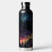 SPOOKY HALLOWEEN NIGHT SCENE WATERFLES (Rechts)