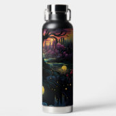 SPOOKY HALLOWEEN NIGHT SCENE WATERFLES (Voorkant)