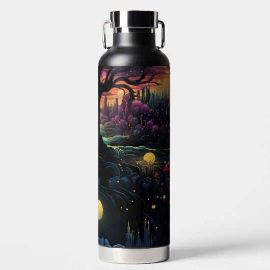 SPOOKY HALLOWEEN NIGHT SCENE WATERFLES (Voorkant)