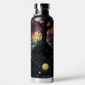 SPOOKY HALLOWEEN NIGHT SCENE WATERFLES (Rechts)