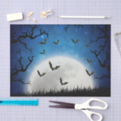 Spooky Halloween Night Sky Tissuepapier (Craft)