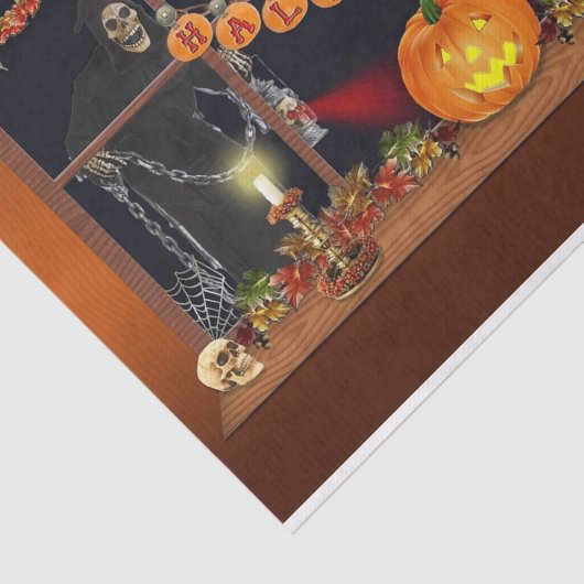 Spooky Halloween Night Tissuepapier (Detail)