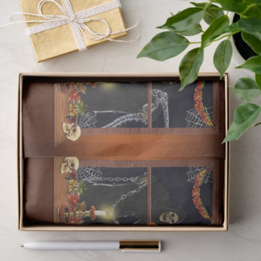 Spooky Halloween Night Tissuepapier (Geschenk)