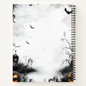Spooky Halloween Notitieboek (Achterkant)