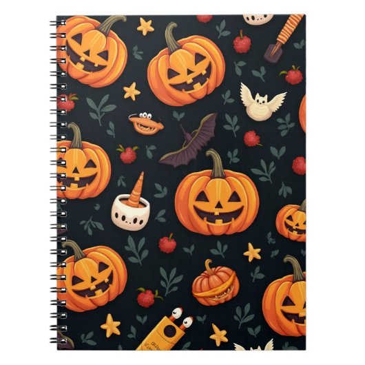 Spooky Halloween Notitieboek - Perfect voor Spells (Voorkant)