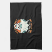 Spooky Halloween Nurse Funny Ghost Kostuum Boo Boo Theedoek (Verticaal)