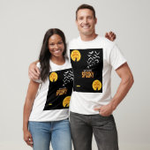 Spooky Halloween-ontwerp T-shirt (Unisex)