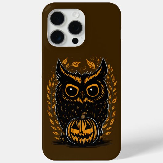 Spooky Halloween Owl Case-Mate iPhone Case (Achterkant)