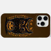 Spooky Halloween Owl Case-Mate iPhone Case (Achterkant (horizontaal))