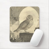 Spooky  Halloween Owl Mousepad Muismat (Met muis)