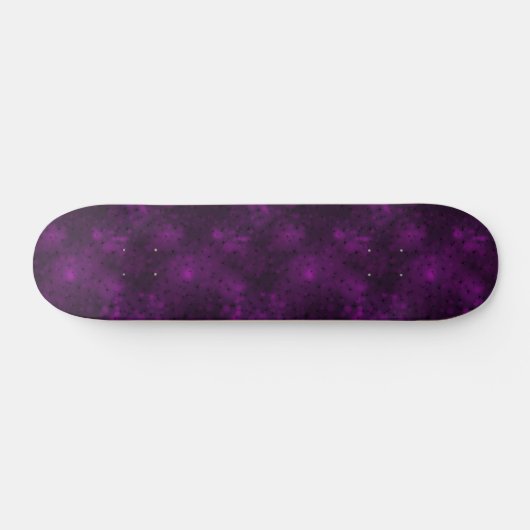 Spooky Halloween paarse spinnen Skateboard (Horizontaal)