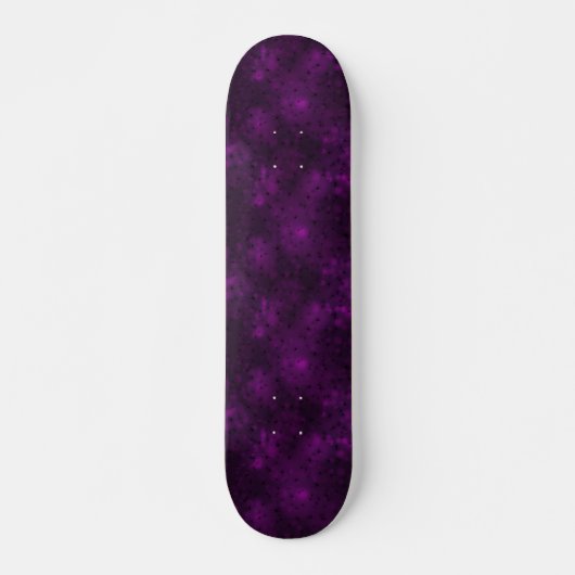 Spooky Halloween paarse spinnen Skateboard (Voorkant)