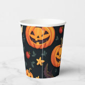 Spooky Halloween Paper Cups - Perfect voor feesten Papieren Bekers (Rechts)