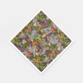 Spooky Halloween Paper Napkin Servet (Hoek)