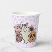 Spooky Halloween Papieren Bekers (Voorkant)