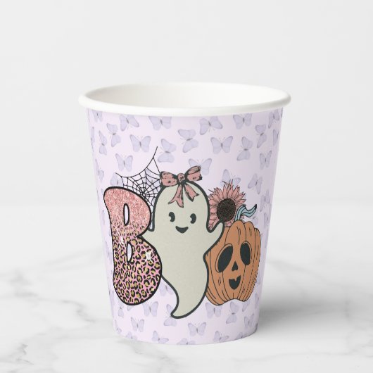 Spooky Halloween Papieren Bekers (Voorkant)