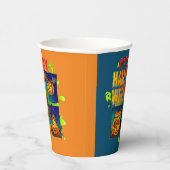 Spooky Halloween Papieren Bekers (Rechts)