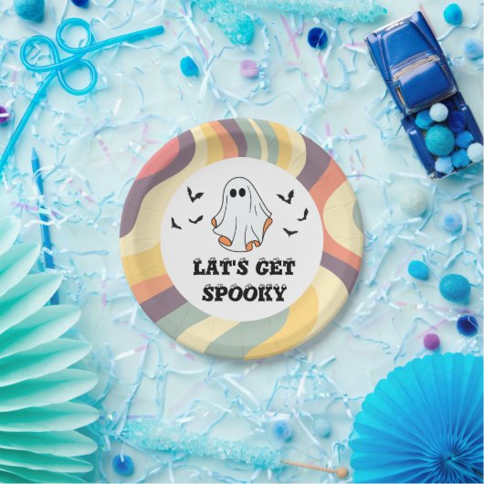 Spooky Halloween Papieren Bordje (Feest)