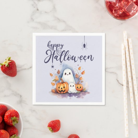 Spooky Halloween Papieren servetten (Insitu)