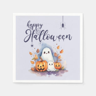 Spooky Halloween Papieren servetten