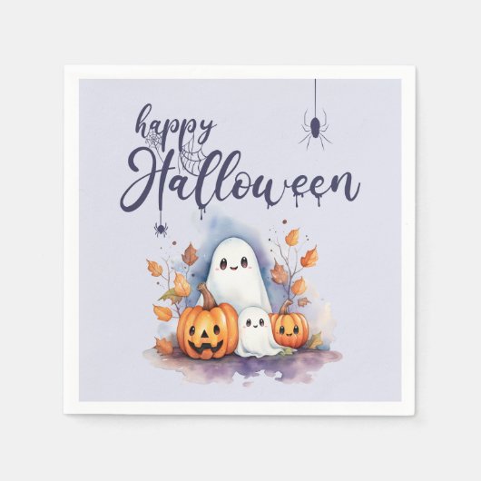 Spooky Halloween Papieren servetten (Voorkant)