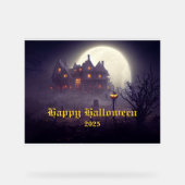 Spooky Halloween Party Acryl Bord (Voorkant)