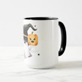 Spooky Halloween Party Invitation - Drink Up Witc Mok (Voorkant rechts)