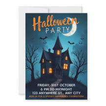 Spooky Halloween Party Invitation