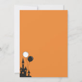 Spooky Halloween Party Invitation Kaart (Achterkant)