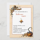 Spooky Halloween Party Invitation Kaart (Voorkant)